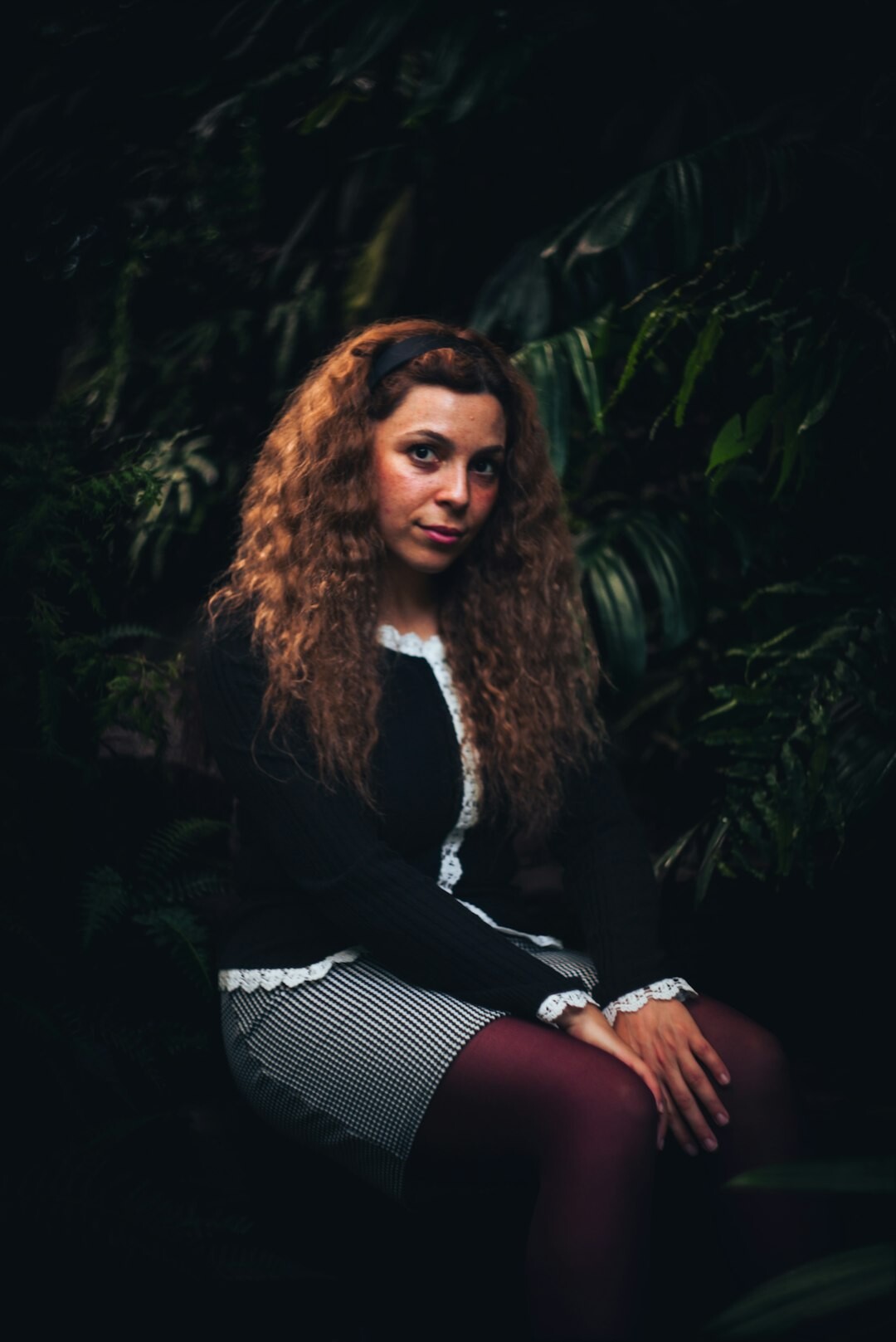Studio portrait of a German woman editor in chief in her thirties